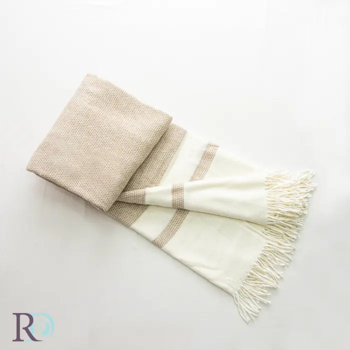 Одеяло Райе бежово - 2198 - Одеяло Райе бежово - 2198