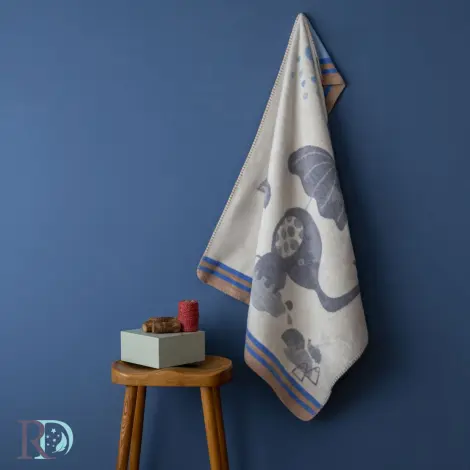 Бебешко одеяло Слонче с чадър