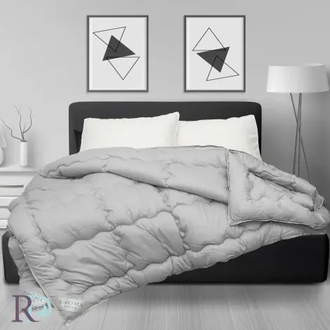 Олекотена завивка четири сезона светло сиво - Олекотена завивка четири сезона светло сиво