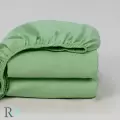 Cearșaf cu elastic Verde măr - 1023 | Cearșaf cu elastic Verde măr - 1023