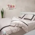 Set de lenjerie de pat Tencel Elia pudră - 1982 | Set de lenjerie de pat Tencel Elia pudră - 1982
